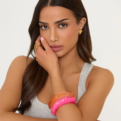 Bangle dark pink
